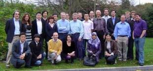 From left to right: Stefano Brandani (Edin), Xiao Guo (UCL), Zoe Kapetaki (Edin), Jonathan Tan (UCL), Eric Hu (Edin), Hyungwoong Ahn (Edin), Magdalena Lozinska (St Andrews), Wenli Dang (Edin), Lev Sarkisov (Edin), Paul Wright (St Andrews), Tina Düren (Edin), Leigh Murray (Edin), Russell Morris (St Andrews), Neil McKeown (Cardiff), Linjiang Chen (Edin), Eric Fraga (UCL), Hosna Shamsipour (Manchester), Peter Budd (Manchester), Daniel Friedrich (Edin), Danlu Tong (Imperial), Joakim Back (UCL), George Jackson (